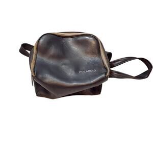 vintage polaroid sun 660 autofocus instant camera with bag